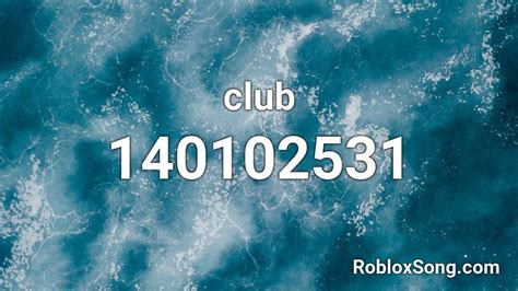 club roblox id codes